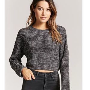 Cropped sweater